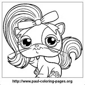 Lps Cat Coloring Pages 28 Images Rainbow Cats